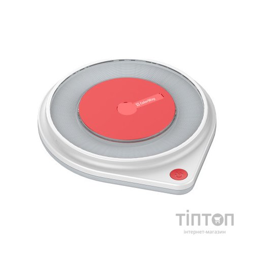 Зарядний пристрій ColorWay Qi Fast Charger (10W)& LED bedside lamp (CW-CHW20Q-WT)