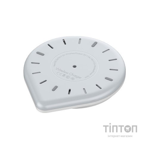 Зарядний пристрій ColorWay Qi Fast Charger (10W)& LED bedside lamp (CW-CHW20Q-WT)