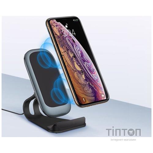Зарядний пристрій ColorWay Wireless Stand 10W Blue (CW-CHW30Q-BL)