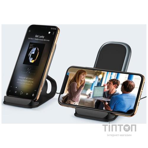 Зарядний пристрій ColorWay Wireless Stand 10W Blue (CW-CHW30Q-BL)