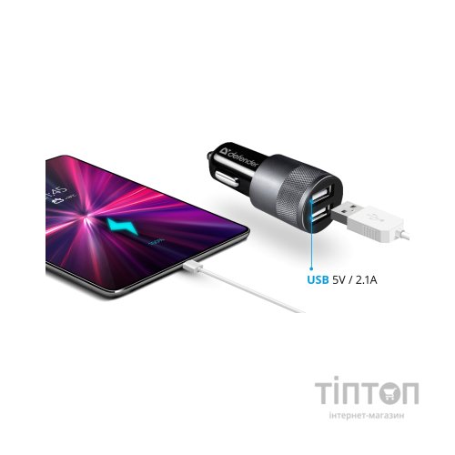 Зарядний пристрій Defender 2xUSB 12W (2xUSB-A) 2.1A UCA-21 (83821)