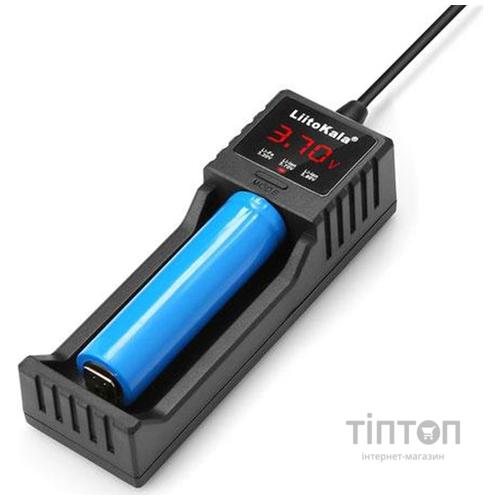 Зарядний пристрій для акумуляторів Liitokala 1 Slot, LCD дисплей, Li-ion/Ni-MH/Ni-Cd/AA/ААA/AAAA/С (Lii-S1)