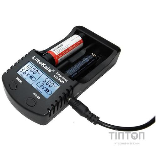 Зарядний пристрій для акумуляторів Liitokala 2 Slots, LCD дисплей, Li-ion/Ni-MH/Ni-Cd/AA/ААA/AAAA/С (Lii-300)