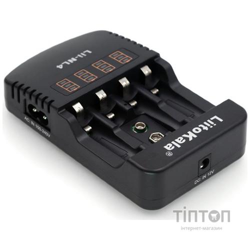 Зарядний пристрій для акумуляторів Liitokala 4 Slots, LED, Li-ion/Ni-MH/Ni-Cd/AA/ААA/AAAA/С (Lii-NL4)