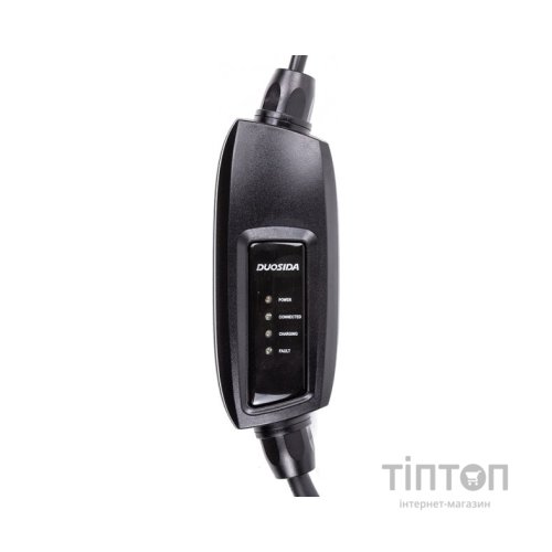 Зарядний пристрій для електромобіля Duosida Type 1 - Schuko (220V), 16A, 3.6кВт, 1-фазное, 5м (EV200269)
