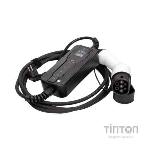 Зарядний пристрій для електромобіля HiSmart Type 2 - Schuko (220V), 16A, 3.6кВт, 1-фазное, 5м (EV200696)