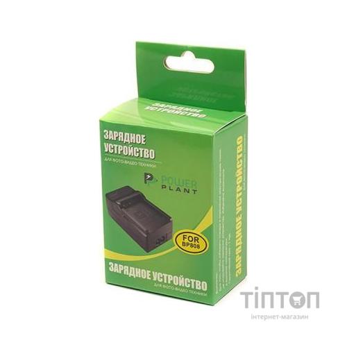 Зарядний пристрій для фото PowerPlant Canon BP-808 (CH980031)
