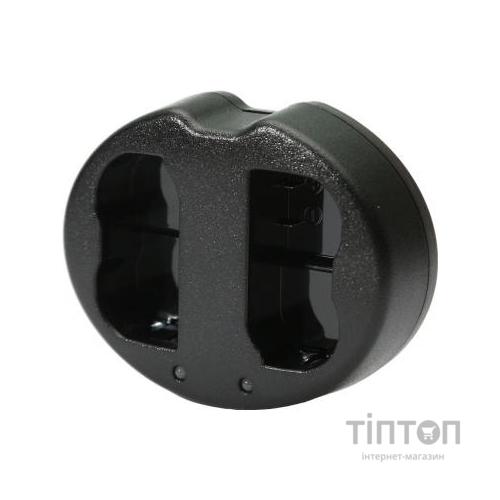 Зарядний пристрій для фото PowerPlant Dual Nikon EN-EL14 для двух аккумуляторов (DV00DV3390)