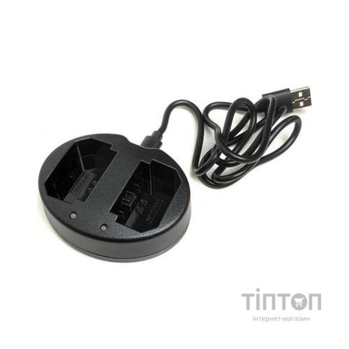 Зарядний пристрій для фото PowerPlant Sony NP-FZ100 для двох акумуляторів (CH980178)