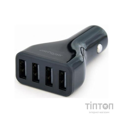 Зарядний пристрій EnerGenie USB 4.8A (EG-U4C4A-CAR-01)