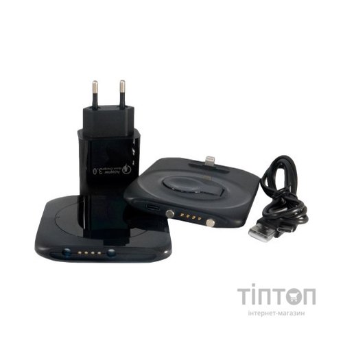 Зарядний пристрій Extradigital 4-in-1 Wireless charging for iPhone / iWatch / Airpods (W8) Black (CWE1533)