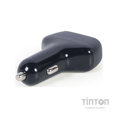 Зарядний пристрій Gembird 2 port 36W QC3.0 (TA-U2QC3-CAR-01)