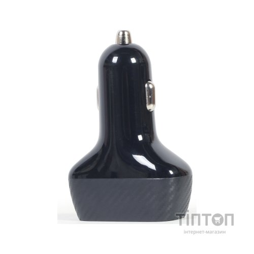 Зарядний пристрій Gembird 2 port 36W QC3.0 (TA-U2QC3-CAR-01)