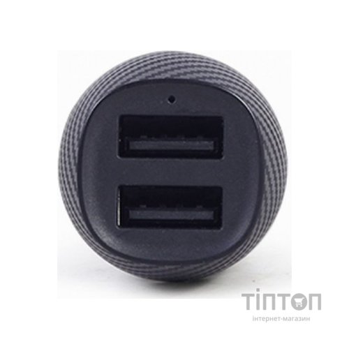 Зарядний пристрій Gembird 2 port 4.8A (TA-U2C48A-CAR-01)