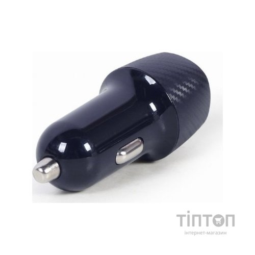 Зарядний пристрій Gembird 2 port 4.8A (TA-U2C48A-CAR-01)