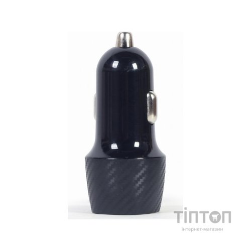 Зарядний пристрій Gembird 2 port 4.8A (TA-U2C48A-CAR-01)