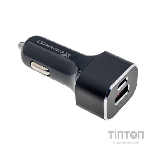 Зарядний пристрій Grand-X CH-29 PD 3.0, Quick Charge QС3.0, 1 TypeC, 1 USB (CH-29)