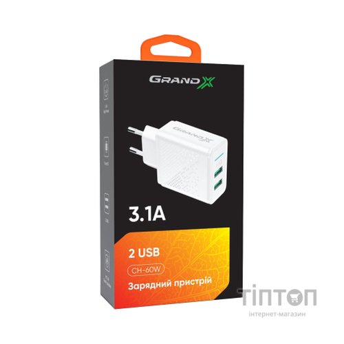 Зарядний пристрій Grand-X CH-60W