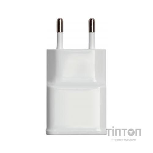 Зарядний пристрій Grand-X USB 5V 2,1A White + cable USB -> Lightning, Cu (CH03LTW)