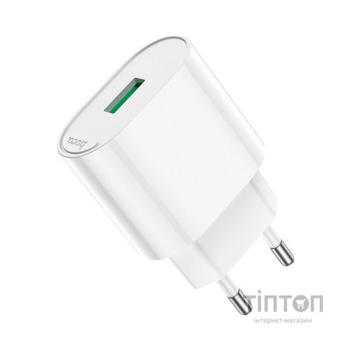 Зарядний пристрій HOCO C109A White (6931474784810)