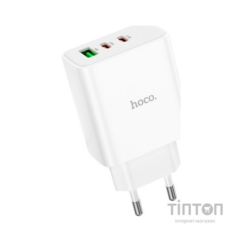 Зарядний пристрій HOCO C126A Pure White (6931474798725)