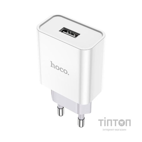 Зарядний пристрій HOCO C81A White (6931474727930)