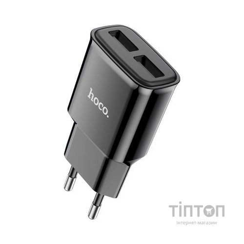 Зарядний пристрій HOCO C88A Black (6931474749482)