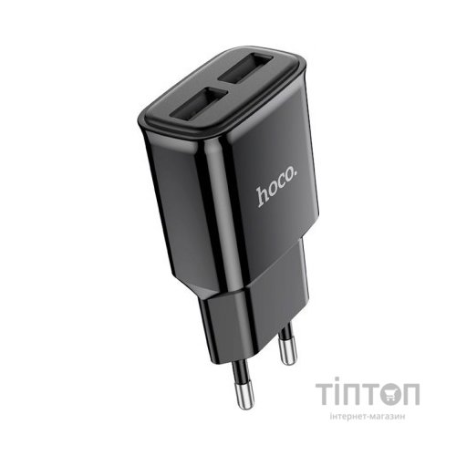 Зарядний пристрій HOCO C88A Black (6931474749482)