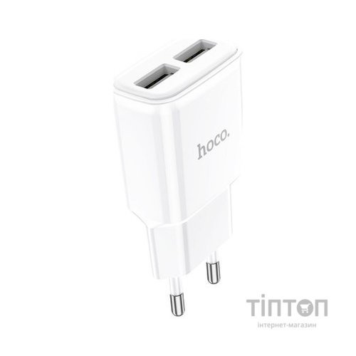 Зарядний пристрій HOCO C88A White (6931474749499)