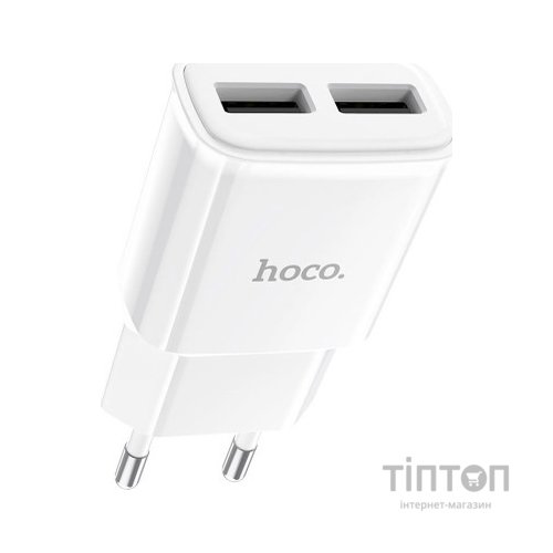 Зарядний пристрій HOCO C88A White (6931474749499)