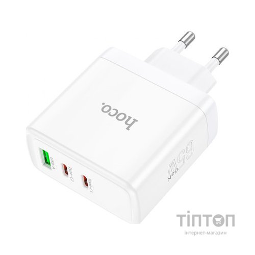 Зарядний пристрій HOCO N30 Glory White (6931474784155)