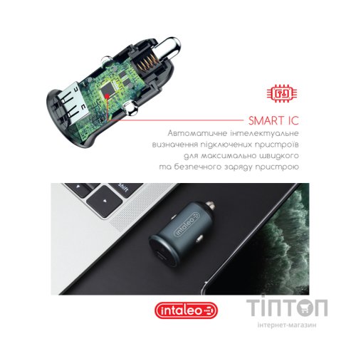 Зарядний пристрій Intaleo CCG482 (2USB4,8A) (1283126521553)