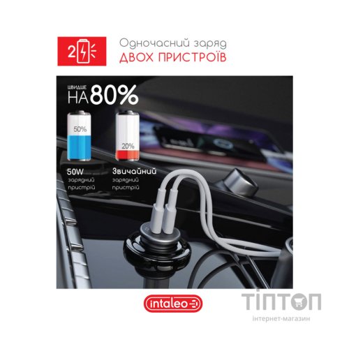 Зарядний пристрій Intaleo CCGQPD250 (1283126559518)