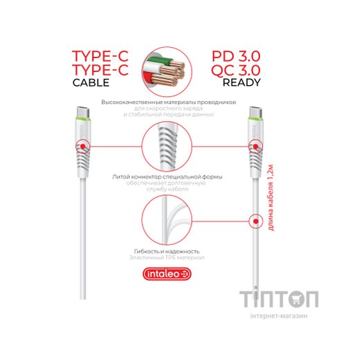 Зарядний пристрій Intaleo TCGQPD120T (1283126509988)