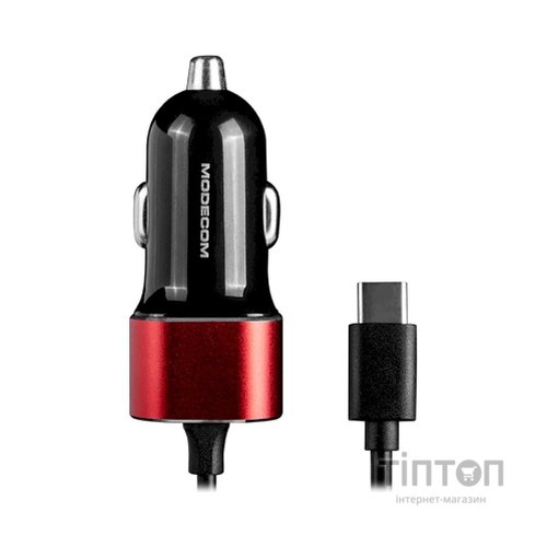 Зарядний пристрій Modecom USB 2.4A + cable Type-C CU2K-09-TC (ZT-MC-CU2K-09-TC)