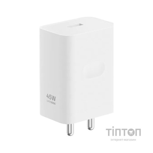 Зарядний пристрій Oppo 45W SUPERVOOC/WHITE (VCB4JAEH)