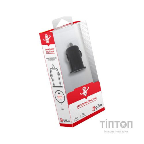 Зарядний пристрій Piko MSH-SC-033 (1USB1A) (1283126462580)
