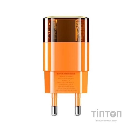 Зарядний пристрій Proda Azeada PD-A88 33W GAN Orange (PD-A88-OR)