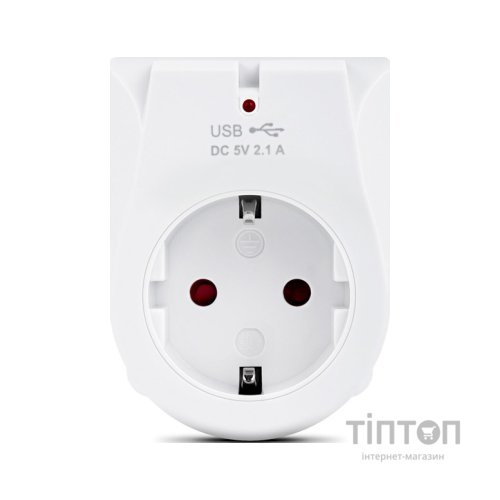 Зарядний пристрій REAL-EL 2*USB 10W (CS-25)