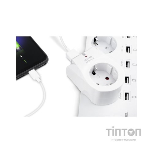 Зарядний пристрій REAL-EL 2*USB 10W (CS-25)