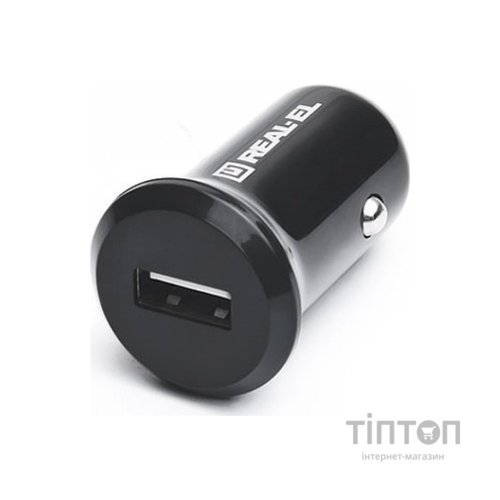 Зарядний пристрій REAL-EL CA-12 black (EL123160008)