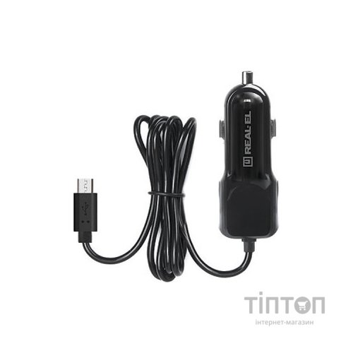 Зарядний пристрій REAL-EL CA-15 black (EL123160009)