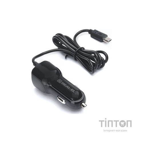 Зарядний пристрій REAL-EL CA-15 black (EL123160009)