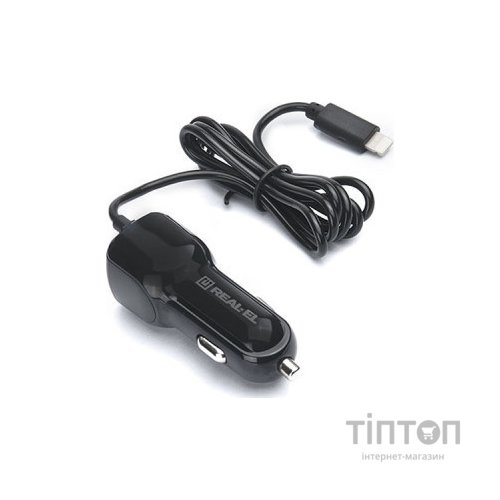 Зарядний пристрій REAL-EL CA-17 black (EL123160010)