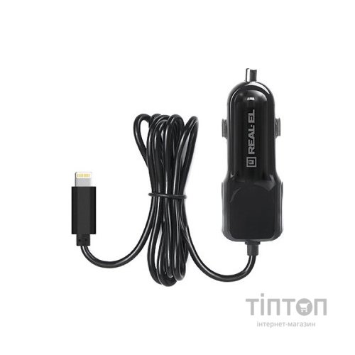 Зарядний пристрій REAL-EL CA-17 black (EL123160010)
