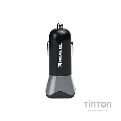Зарядний пристрій REAL-EL CA-30 black (EL123160011)