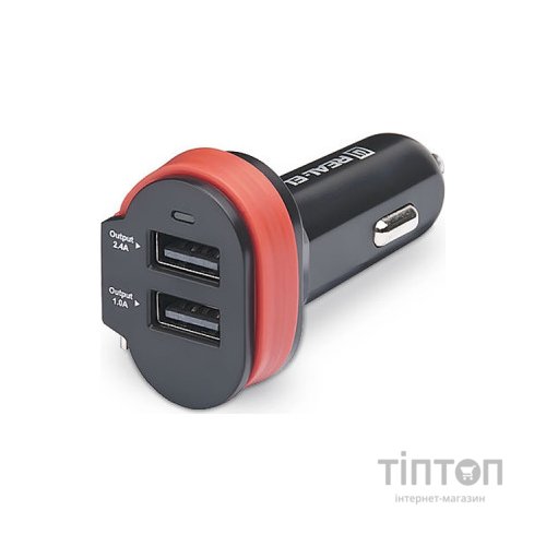 Зарядний пристрій REAL-EL CA-35 black (EL123160012)