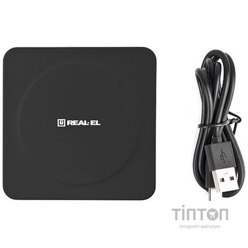 Зарядний пристрій REAL-EL WL-710 black (EL123160018)