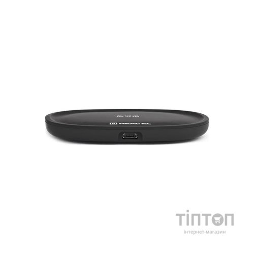 Зарядний пристрій REAL-EL WL-740 black (EL123160019)