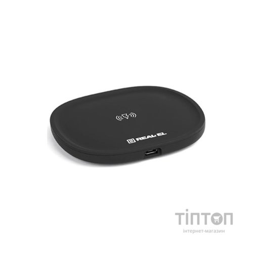 Зарядний пристрій REAL-EL WL-740 black (EL123160019)